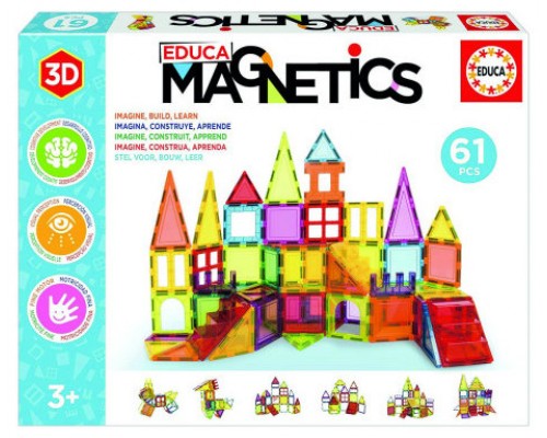 JUEGO MAGNETICS 61 PCS 20024 EDUCA 20024 (Espera 4 dias)